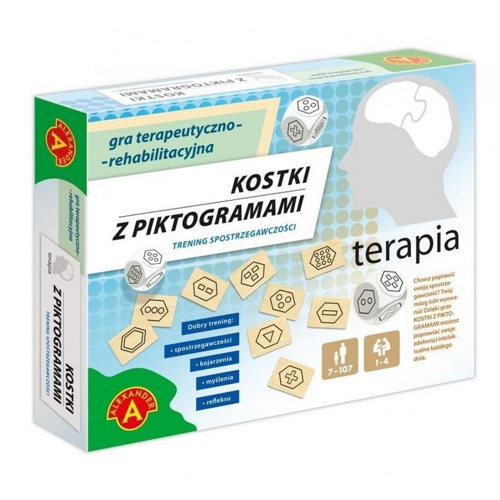 Terapia - Kostki z piktogramami ALEX