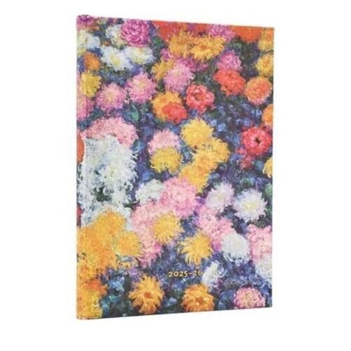 Kalendarz książkowy midi 25/26 18M Monet