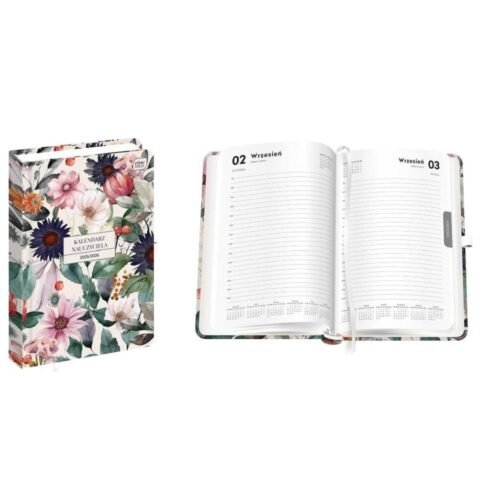 Kalendarz nauczyciela 2025/2026 A5/352K Flowers