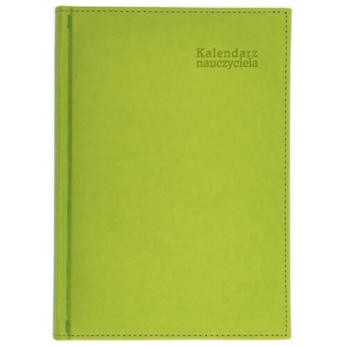 Kalendarz naucz. 2025/26 A5 tyg. Vivella seledyn