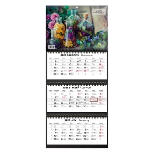 Kalendarz 2026 ścienny exclusive