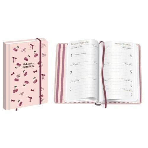 Kalendarz szkolny 2025/2026 A6/192K TO Cherries