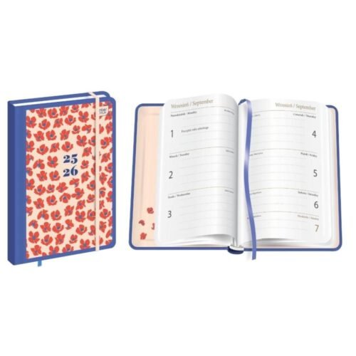 Kalendarz szkolny 2025/2026 A6/192K TO Poppies