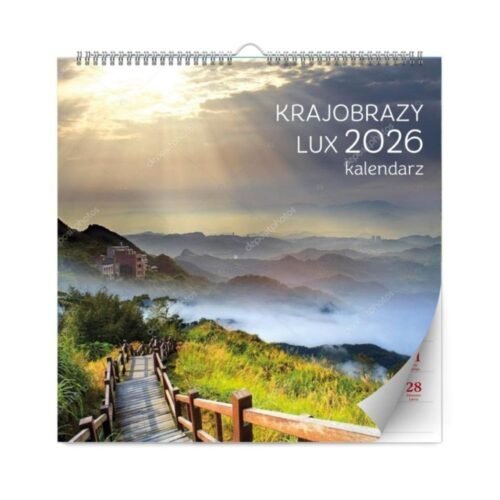 Kalendarz 2026 lux krajobrazy