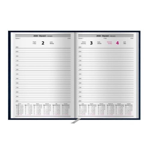 Kalendarz 2026 A5 mars