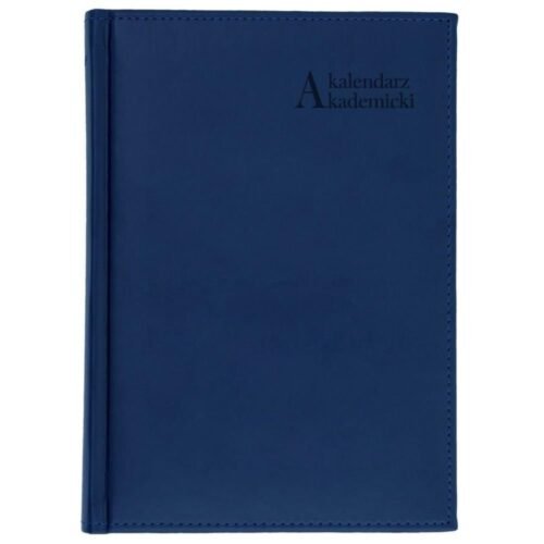 Kalendarz akad. 2025/2026 A5 tyg. Vivella granat
