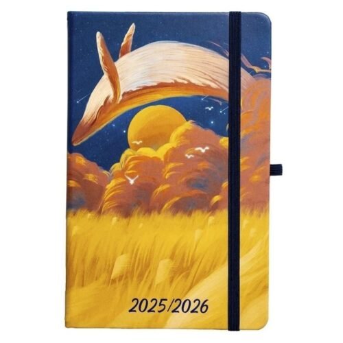 Kalendarz szkolny 2025/26 A5 tyg. Salsa delfin