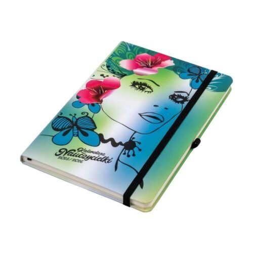 Kalendarz nauczycielki 2025/26 A5 tyg słowianka