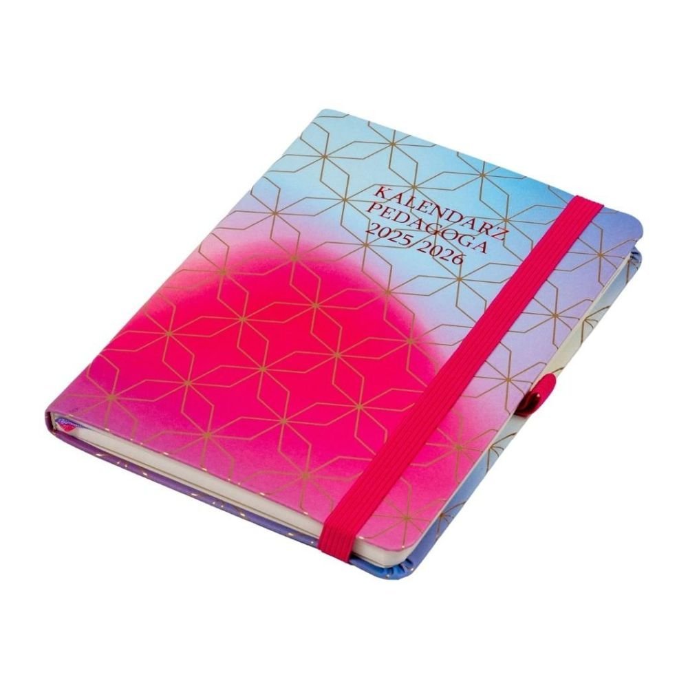 Kalendarz pedagoga 2025/26 B6 tyg Salsa barwny