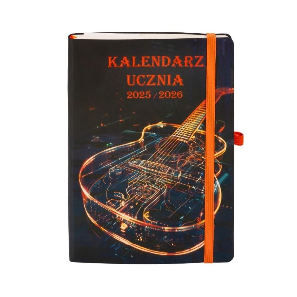 Kalendarz 2025/2026 A5 ucznia TNS Gitara