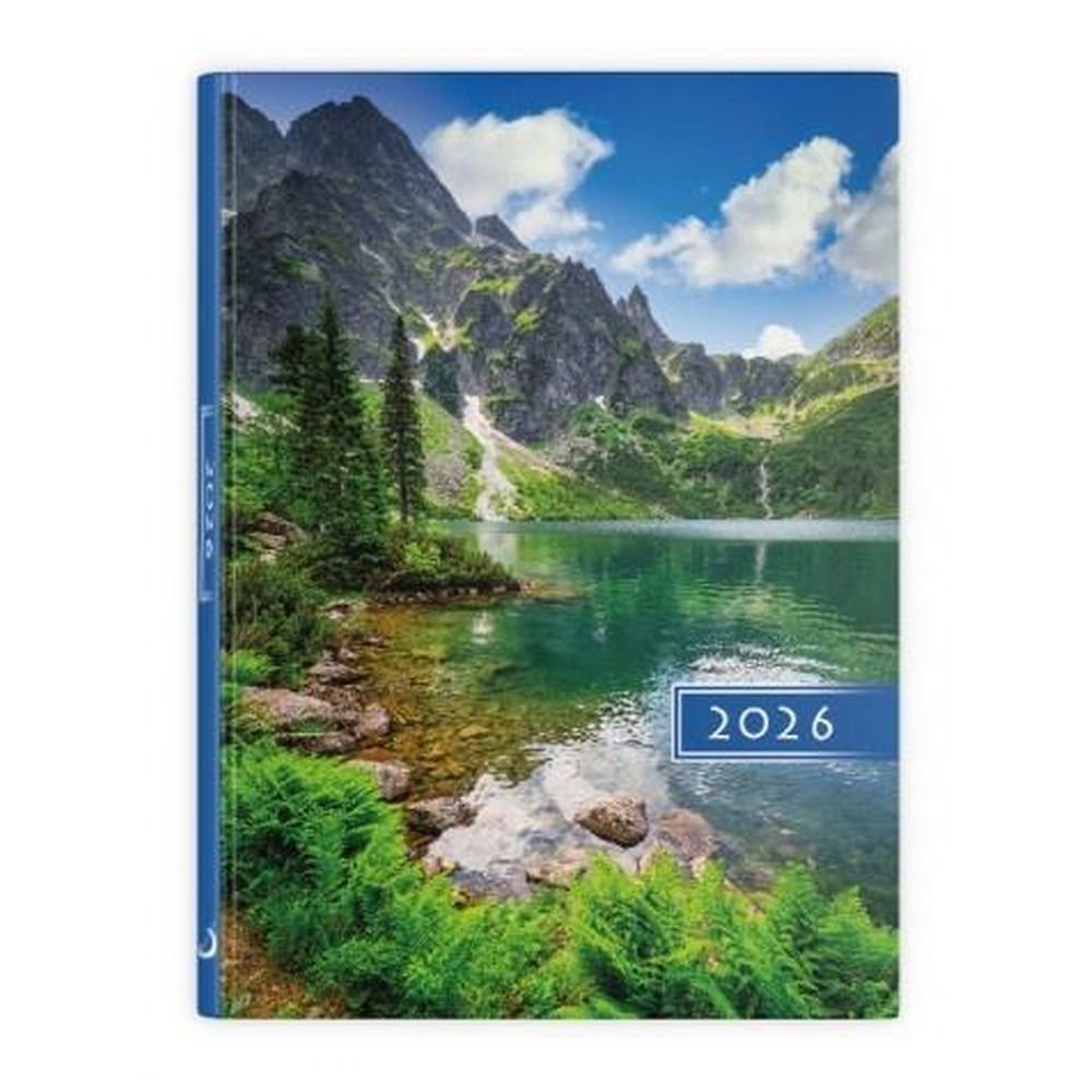 Kalendarz 2026 A5 dzienny krajobraz