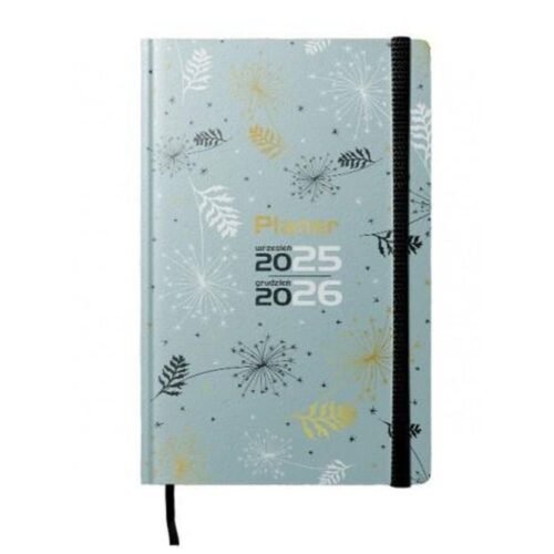 Planer 2025/2026 A5 tygodniowy miętowy