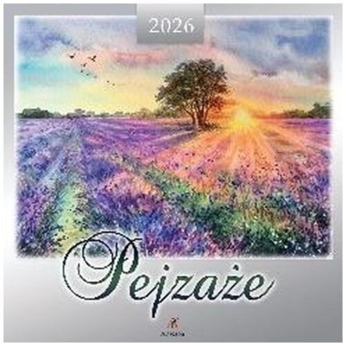 Kalendarz 2026 wieloplanszowy 33x33cm Pejzaże