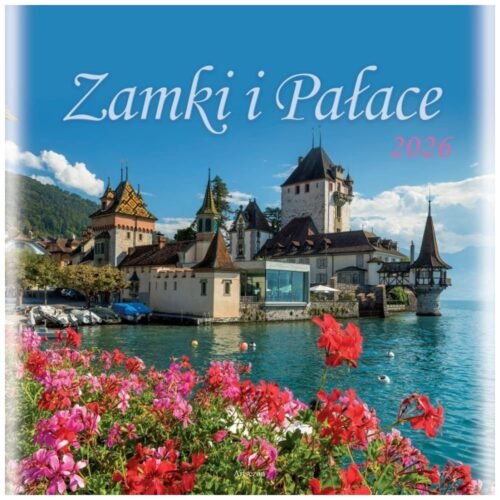 Kalendarz 2026 wieloplanszowy 33x33cm Zamki...