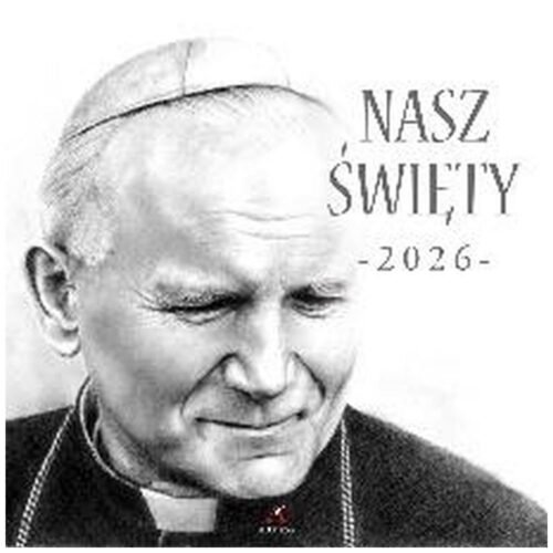 Kalendarz 2026 wieloplanszowy 33x33cm Nasz Święty