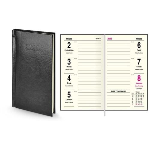 Kalendarz 2026 Slim tygodniowy