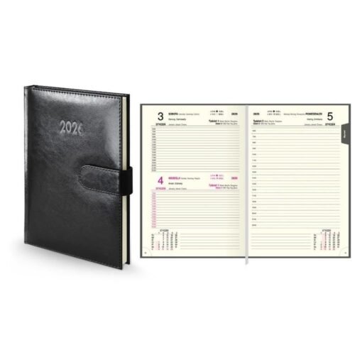 Terminarz 2026 A5 dzienny Business Premium