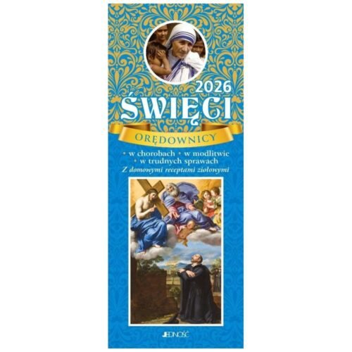 Kalendarz 2026 zdzierak Święci orędownicy