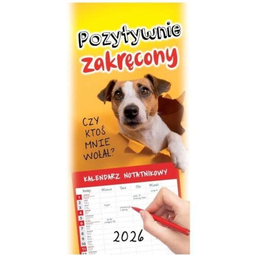 Kalendarz 2026 terminarz rodzinny Pozytywnie...