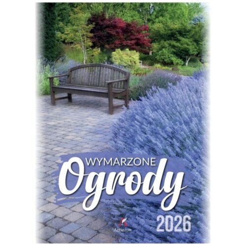 Kalendarz 2026 wieloplanszowy B4 Wymarzone ogrody