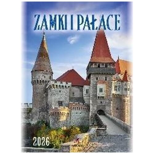 Kalendarz 2026 wieloplanszowy B4 Zamki i pałace