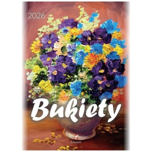 Kalendarz 2026 wieloplanszowy B4 Bukiety