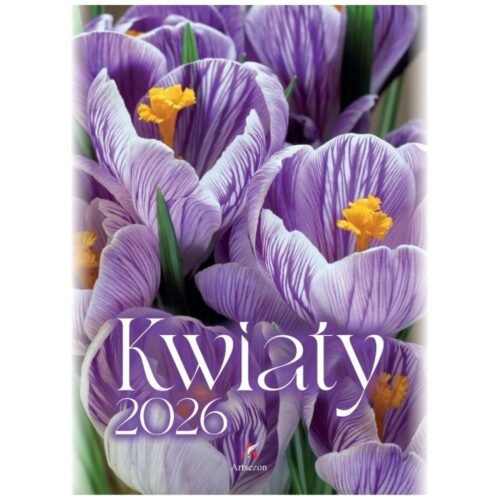 Kalendarz 2026 wieloplanszowy B4 Kwiaty