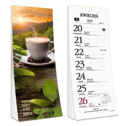 Kalendarz 2026 Tygodniowy MIX