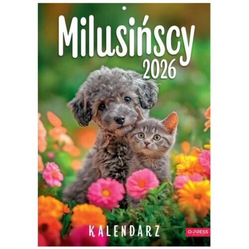 Kalendarz 2026 A4 Wieloplanszowy Milusińscy
