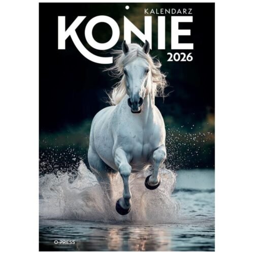 Kalendarz 2026 A4 Wieloplanszowy Konie