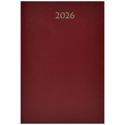 Terminarz 2026 dzienny A5 Divas brązowy