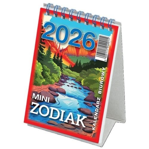 Kalendarz 2026 biurowy Mini Zodiak