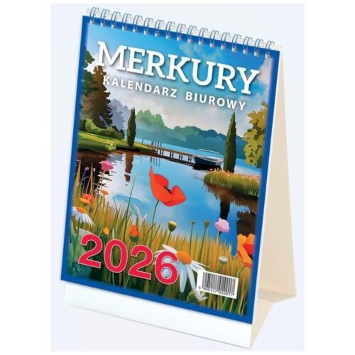 Kalendarz 2026 biurowy Merkury
