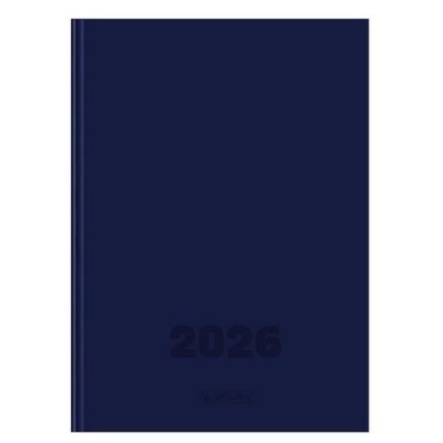 Kalendarz 2026 A5 dzienny Szefa DTP granat HERLITZ