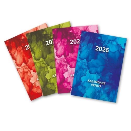 Kalendarz 2026 kieszonkowy Venus MIX