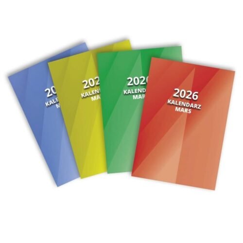 Kalendarz 2026 kieszonkowy Mars MIX