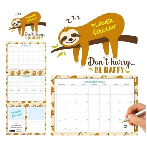 Planer szkolny 2025/2026 Leniwiec