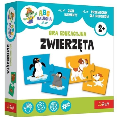 Zwierzęta ABC Maluch Rodzina Treflików TREFL