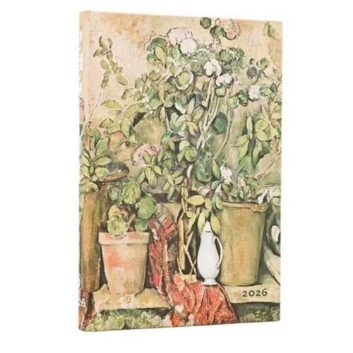 Kalendarz książkowy mini 2026 Cezannes Terracotta