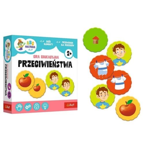 Przeciwieństwa ABC Malucha Rodzina Treflików