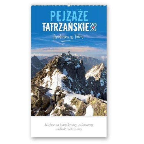 Kalendarz 2026 reklamowy Pejzaże tatrzańskie