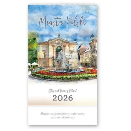 Kalendarz 2026 reklamowy Miasta Polski
