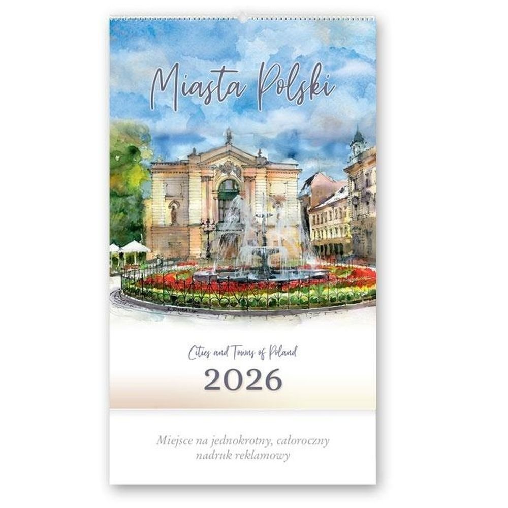 Kalendarz 2026 reklamowy Miasta Polski