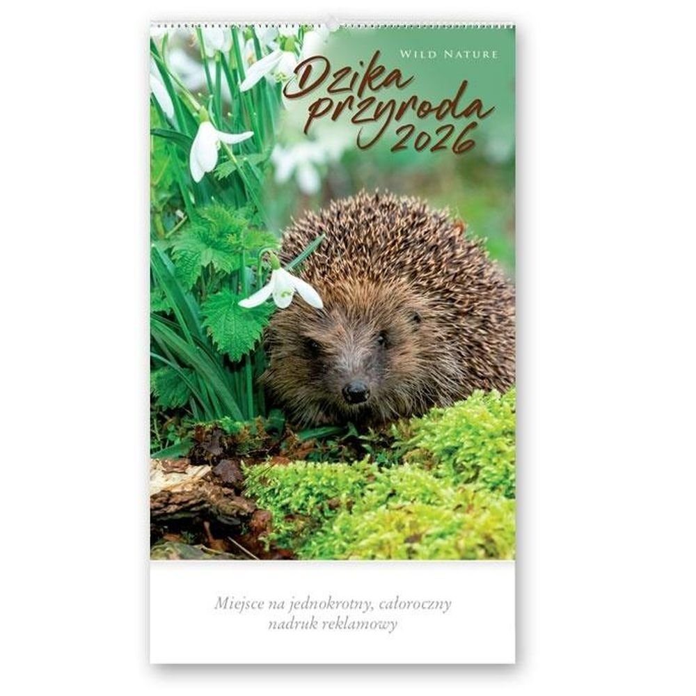 Kalendarz 2026 reklamowy Dzika przyroda
