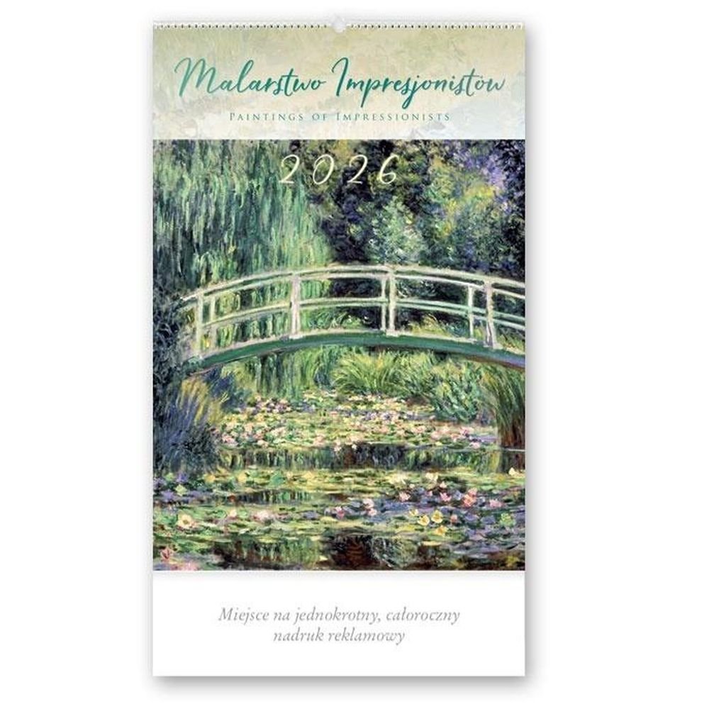 Kalendarz 2026 reklamowy Malarstwo Impresjonistów