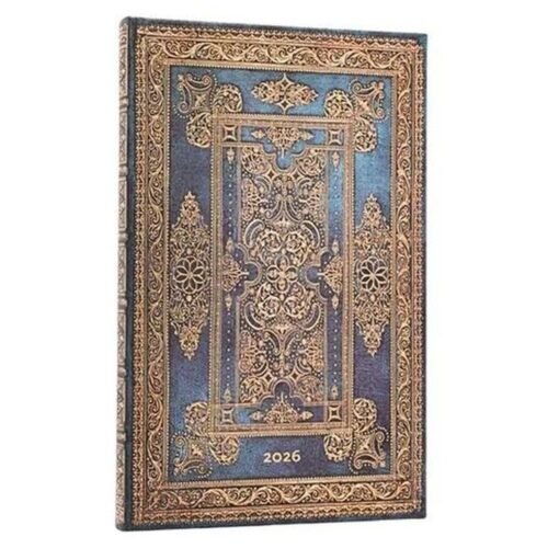 Kalendarz książkowy maxi 2026 Blue Luxe