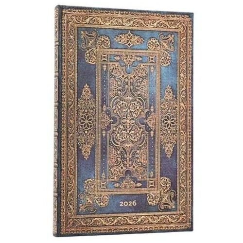 Kalendarz książkowy maxi 2026 Blue Luxe