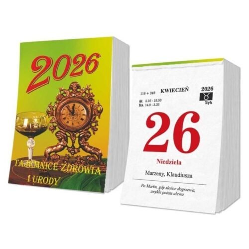 Kalendarz 2026 zdzierak