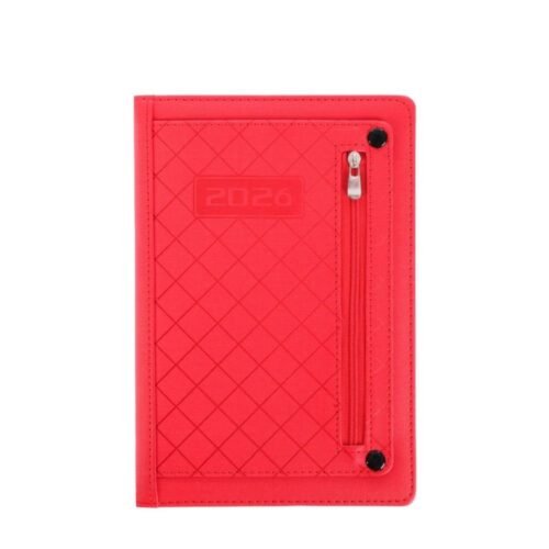 Terminarz 2026 Dzienny A5 z kieszonką MIX