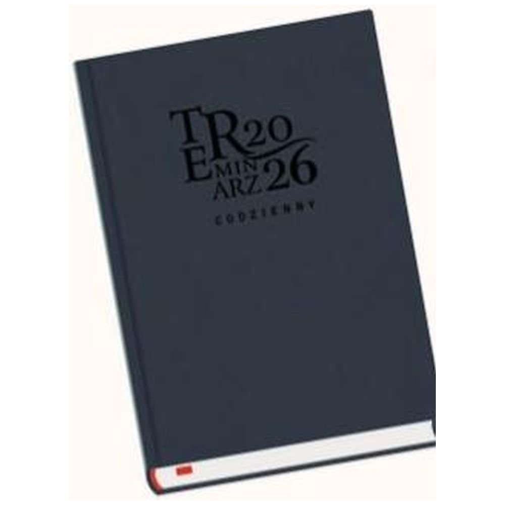 Terminarz 2026 A5 Codzienny czarny